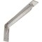Ekena Millwork Embrey Steel Bracket, Stainless Steel 2"W x 18"D x 6 1/2"H BKTM02X18X06EBSS - alternate 1